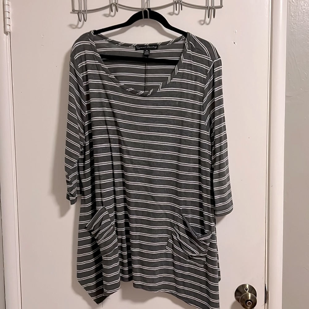 3/4 sleeve tunic
